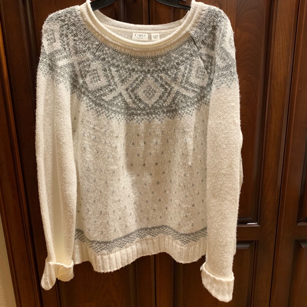 Cato Fair Isle Crewneck sweater